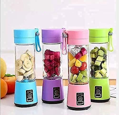 PortableBlender, USB Rechargeable Mini JuicerBlender,Electric Juicer Bottle Blender Grinder Mixer,